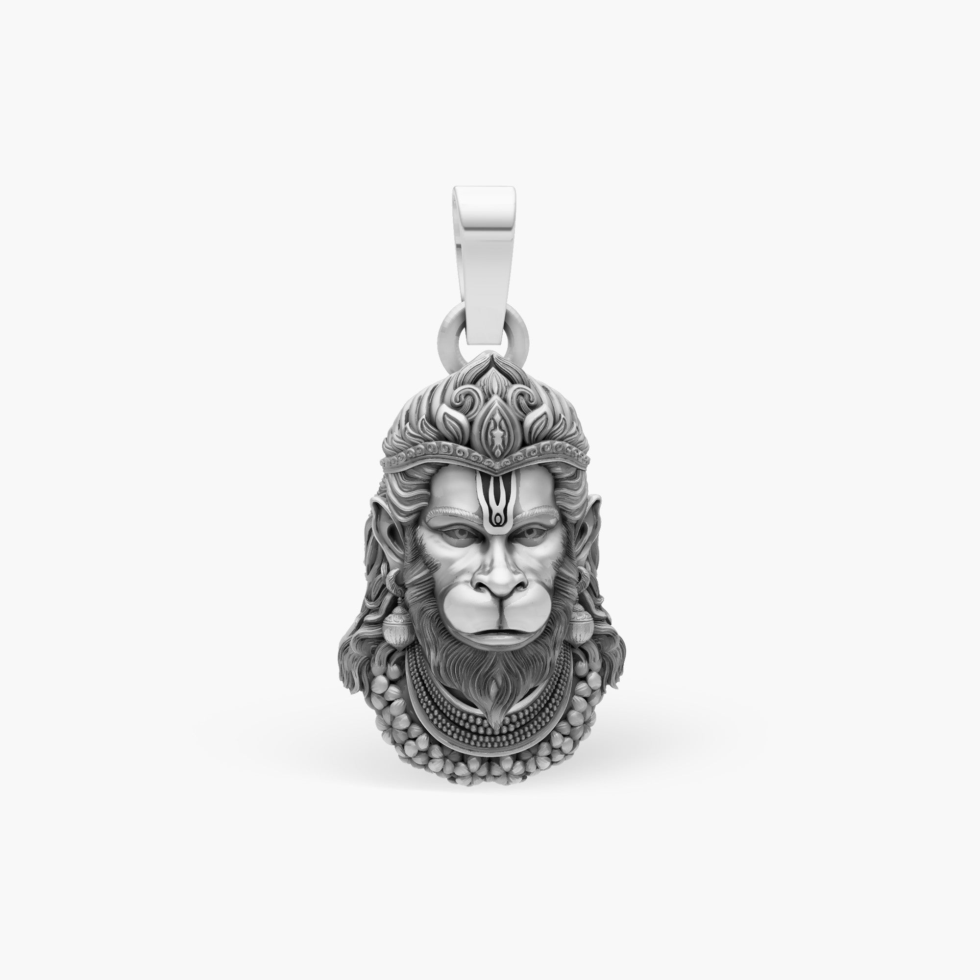 LORD HANUMAN BAJRANGBALI FACE 3D PENDANT