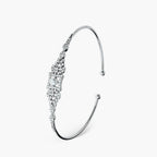 ART DECO PEARL & PAVÉ DIAMOND CUFF BRACELET