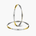 ENCHANTED ALIGNMENT TWO-TONED BANGLES