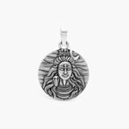 LORD SHIVA ADIYOGI CIRCULAR MEDALLION PENDANT