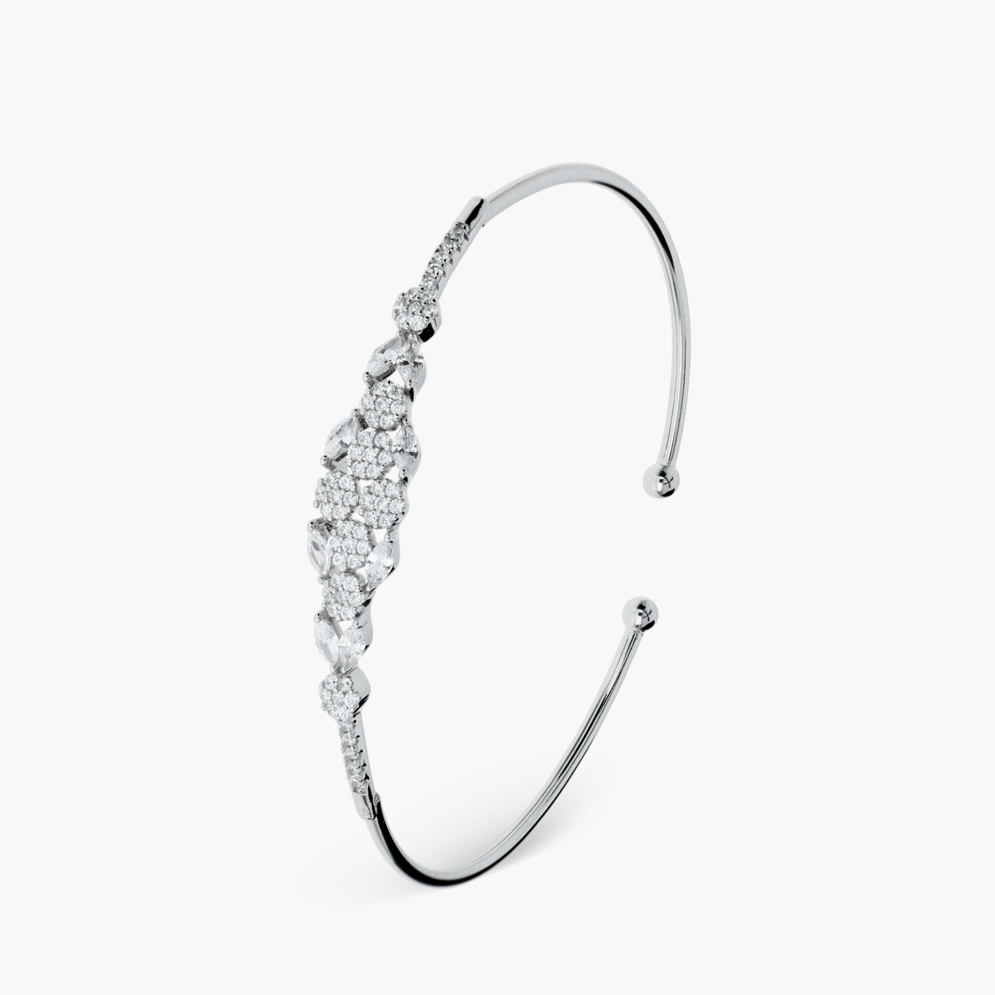 ETERNAL BLOOM CASCADE CUFF BRACELET