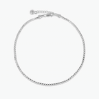 URBAN CUBE MINIMALIST CHAIN ANKLETS