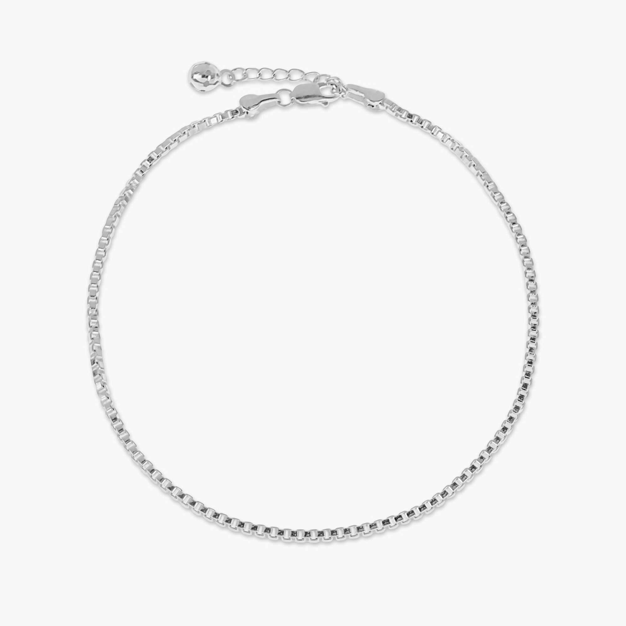 URBAN CUBE MINIMALIST CHAIN ANKLETS