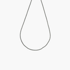 925 SILVER STREAMLINED POLISHED BALL CHAIN