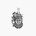 SHRINATHJI FACE 925 STERLING SILVER SPIRITUAL GODS PENDANTS