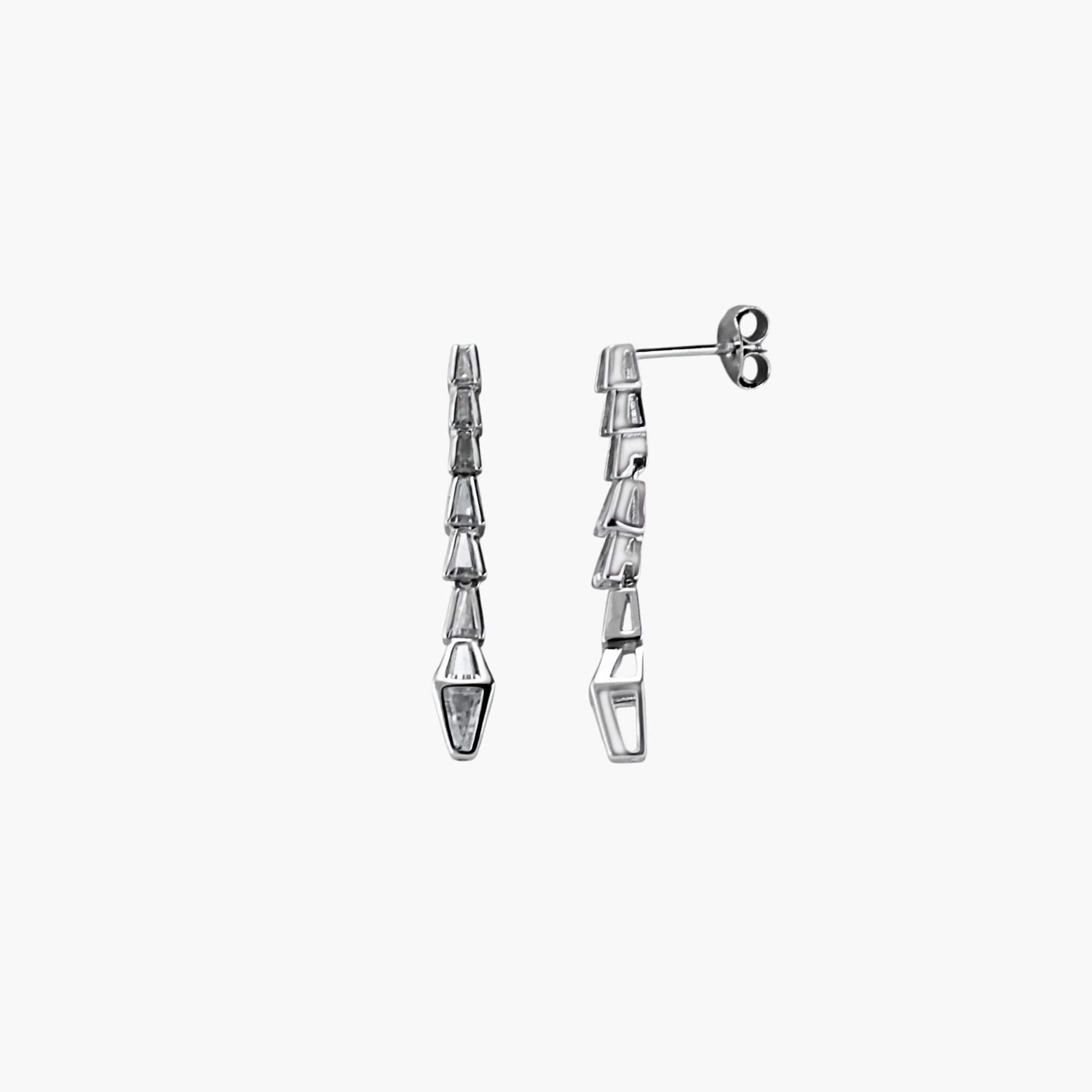 URBAN VIBE ARTICULATED LINEAR EARRINGS