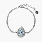 SPARKLING EVIL EYE PENDANT WOMEN BRACELETS
