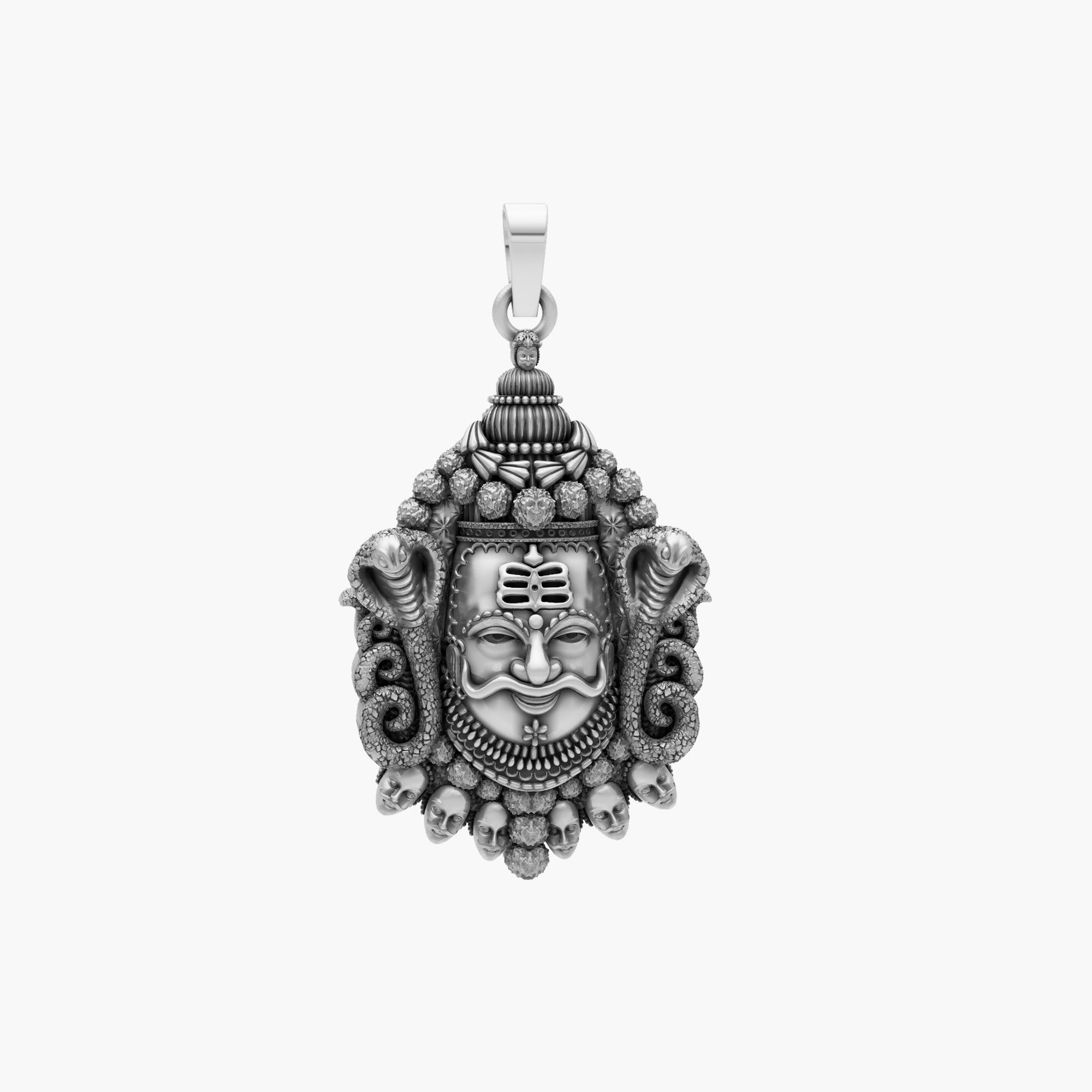 LORD SHIVA MAHAKAL 3D AGHORI FACE PENDANT