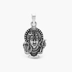 BHOLE NATH SILVER PENDANT FEATURING JATADHARI ICONOGRAPHY