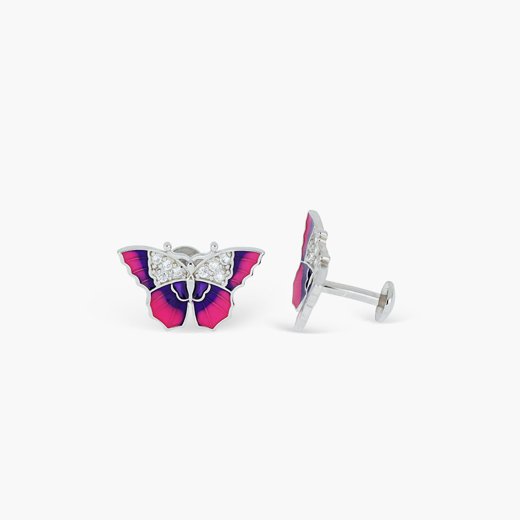 GRADIENT VIBRANT VITA BUTTERFLY EARRINGS