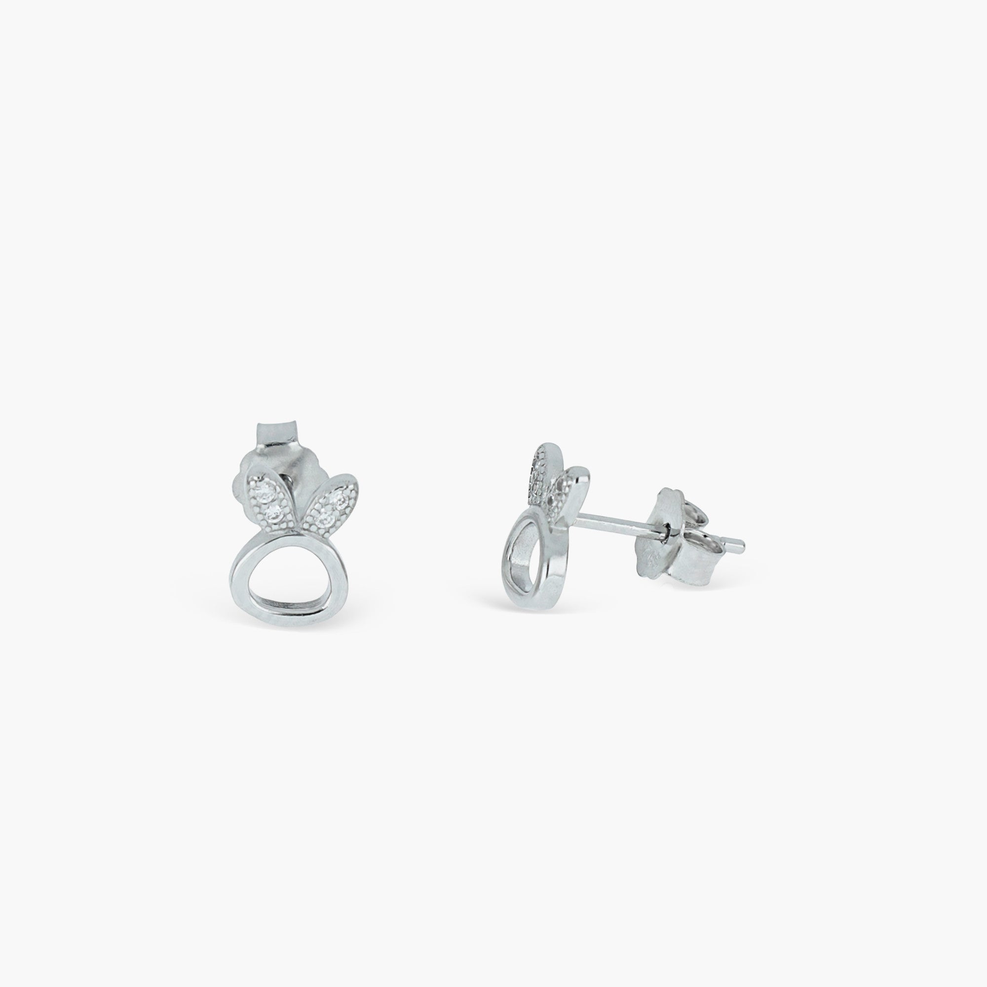 RABBIT STUD EARRINGS