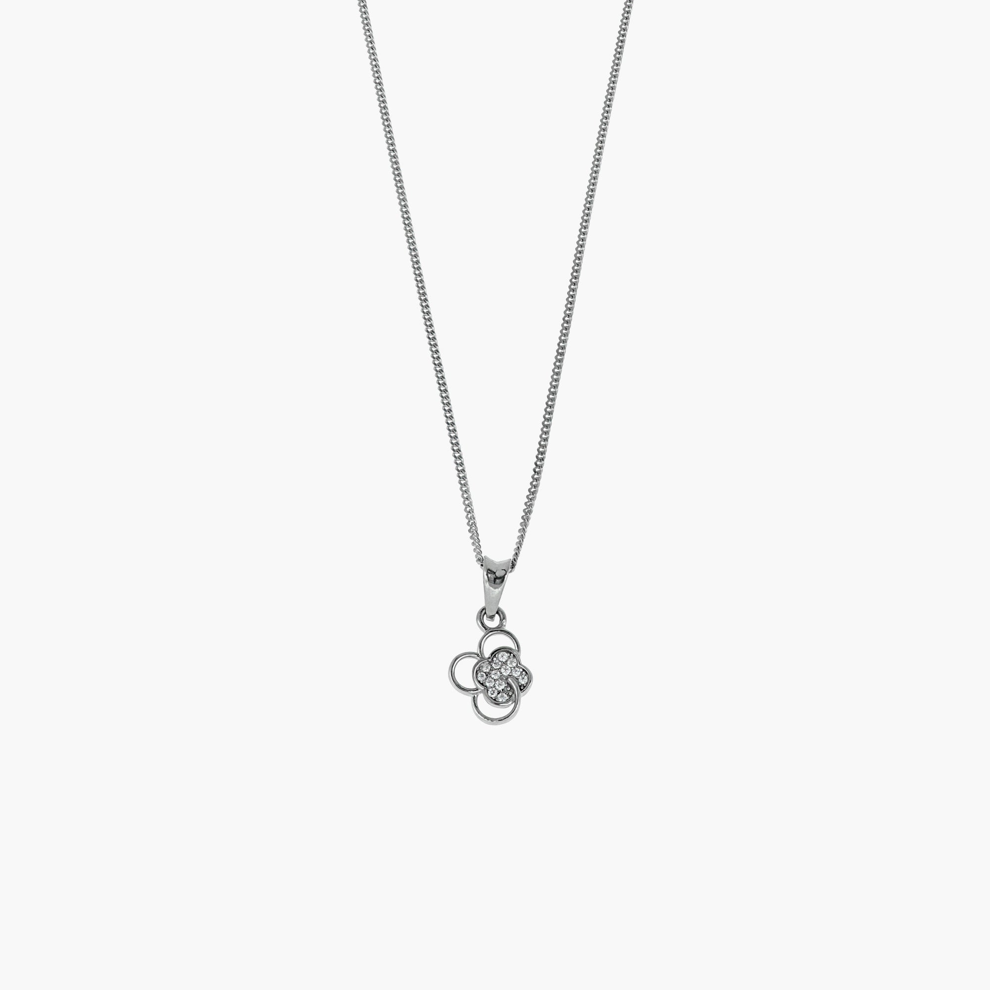 LUCKY CLOVER QUATREFOIL NECKLACE