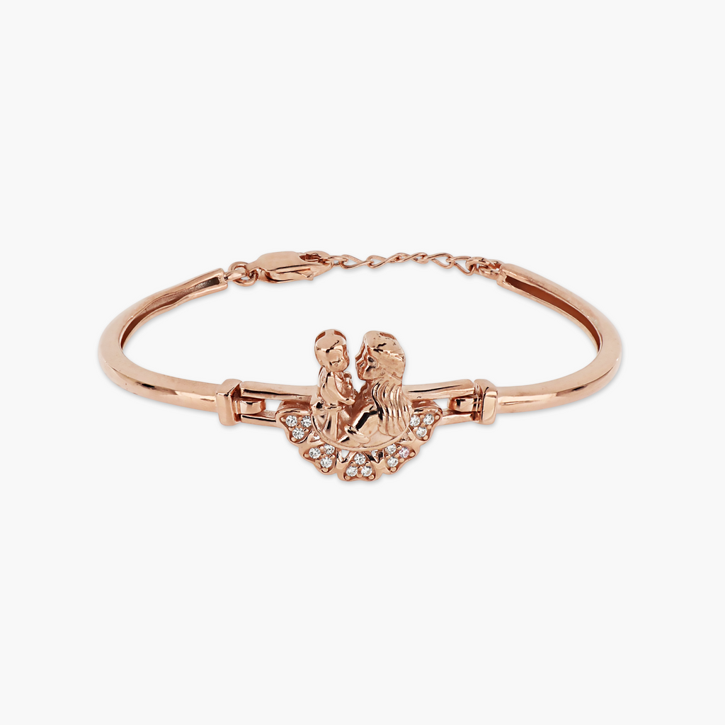 MOTHER AND CHILD DIAMOND BABY BRACELETS